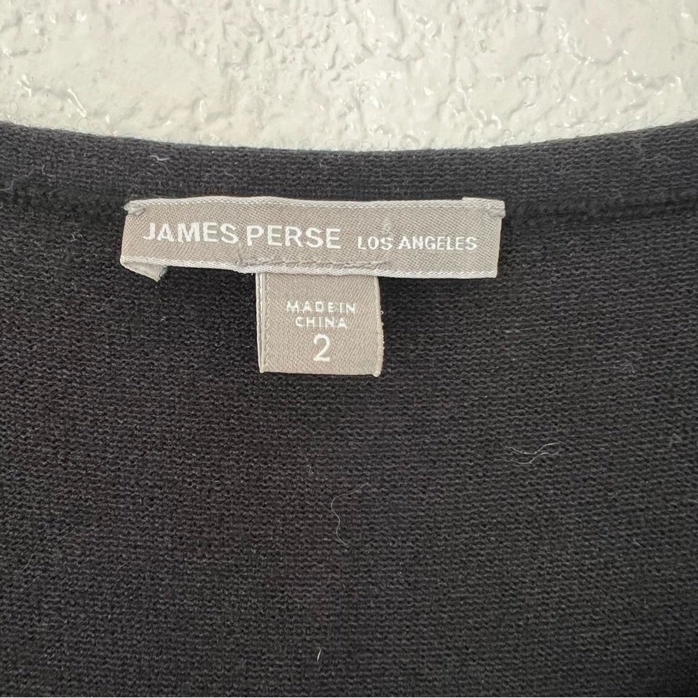 James Perse black dress sleeveless size 2 - Picture 5 of 7